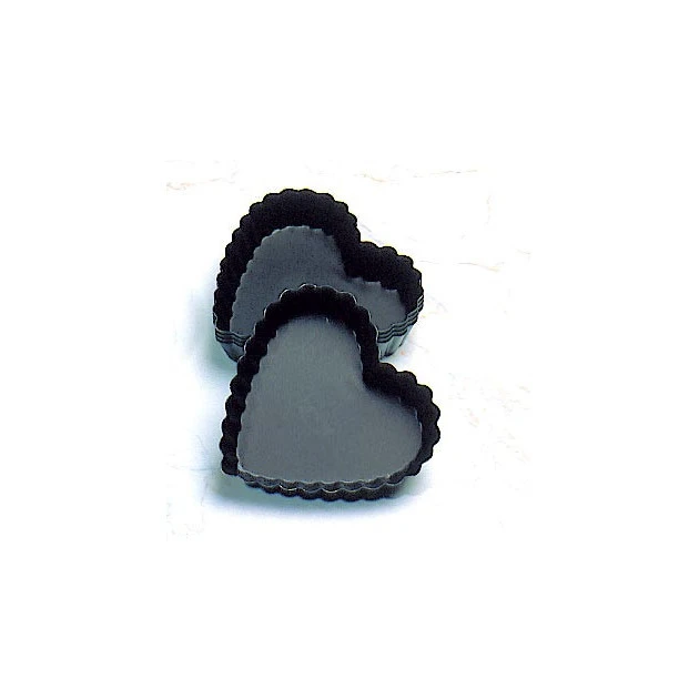 MATFER Tartelette Coeur Moule Anti-adhésif X12 3 MATFER Tartelette Coeur Moule Anti-adhésif X12